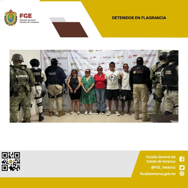 Los agarraron en flagrancia con enervantes y armas en Boca del&nbsp;Río