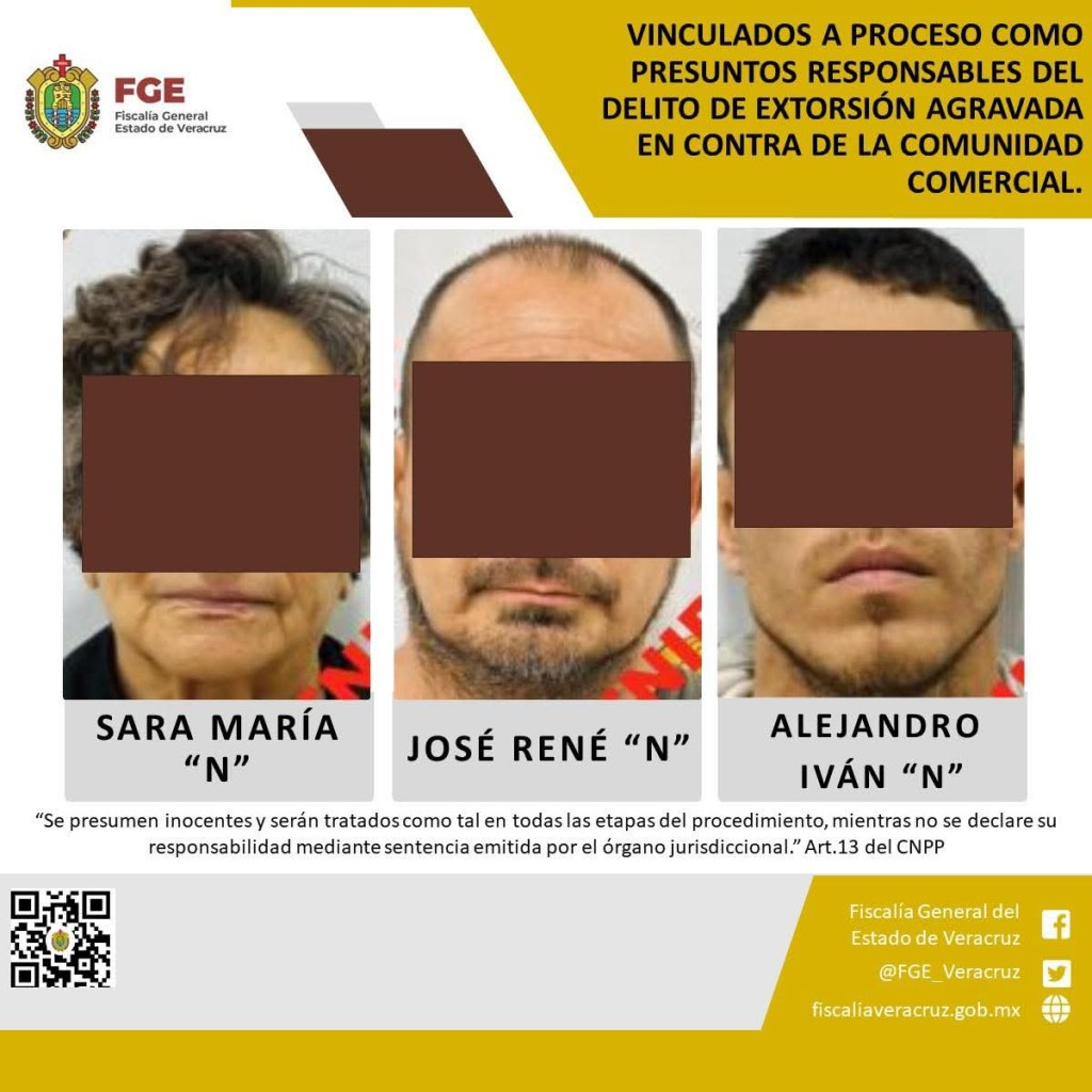 Vinculan a proceso a presuntos extorsionadores de comercios en la&nbsp;región