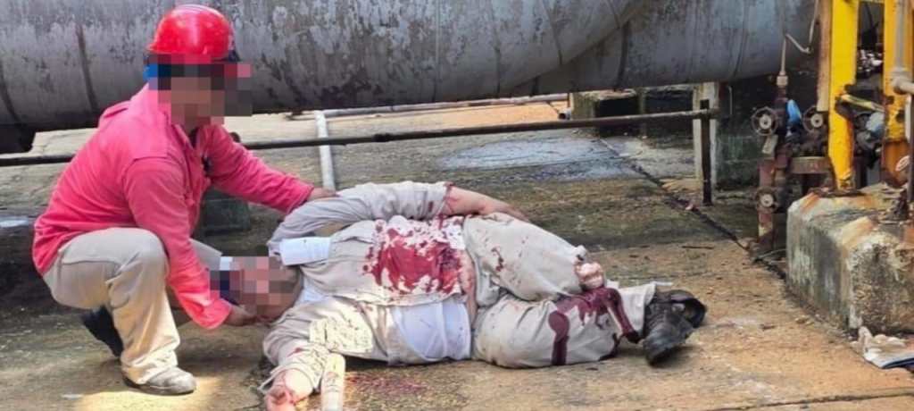Trabajador cae de torre en Complejo Petroquímico Morelos por falta de equipo de protección personal