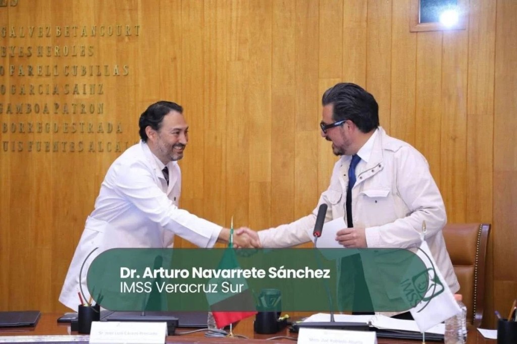 Designan al Dr. Arturo Navarrete Sánchez como nuevo titular del IMSS en Veracruz Sur