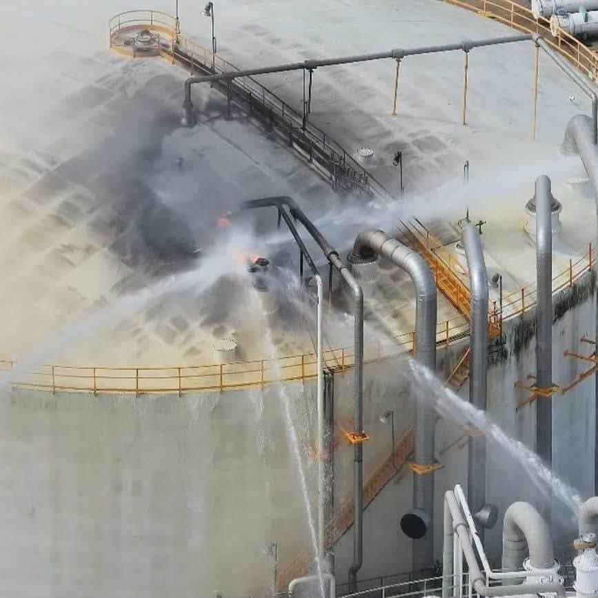 Continúa Pemex labores de atención al incidente en la Terminal Pajaritos